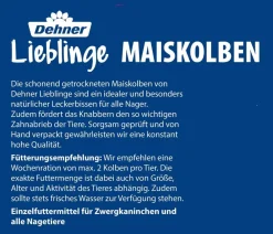 Dehner Lieblinge Nagersnacks - Maiskolben, 200 g