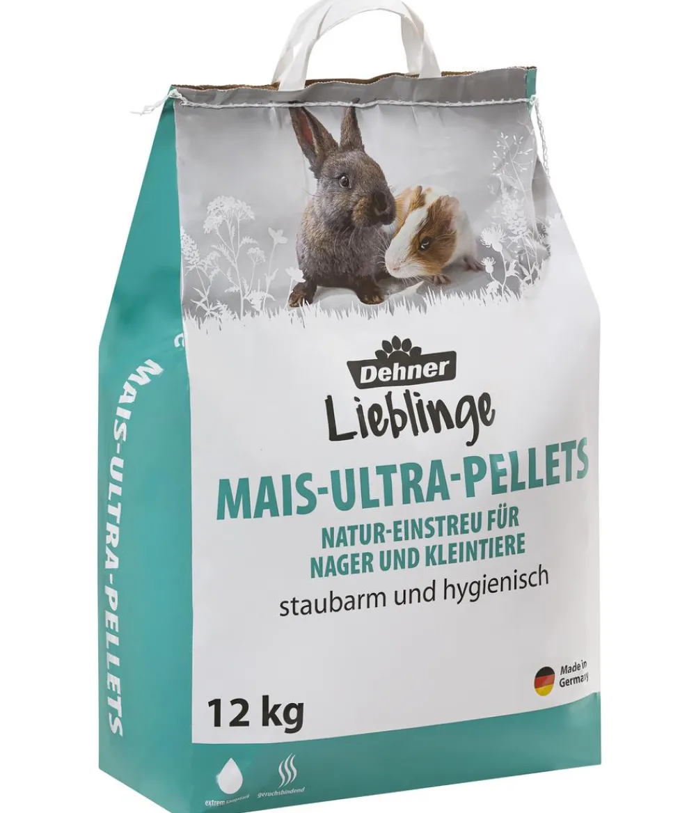Dehner Lieblinge Kleintierstreu & Stroh > Mais-Ultra-Pellets, 12 kg