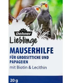 Dehner Lieblinge Mauserhilfe für Großsittiche und Papageien, 20 g Outlet