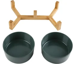 Dehner Lieblinge Melaminnapf-Set, , 2 x 1050 ml Discount