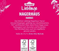 Dehner Lieblinge Mehr Kleintierbedarf > Nagerhaus Harras, ca. B27,5/H16/T18,5 cm