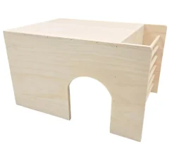Dehner Lieblinge Mehr Kleintierbedarf - Nagerhaus Harpo, ca. B41/H24,4/T28,8 cm Natur