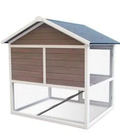 Dehner Lieblinge Kaninchenstall & Hasenstall > Nagerheim Castel, braun, ca. B106/H108/T103 cm