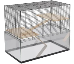 Dehner Lieblinge Nagerkäfige - Nagerheim Glas Palast