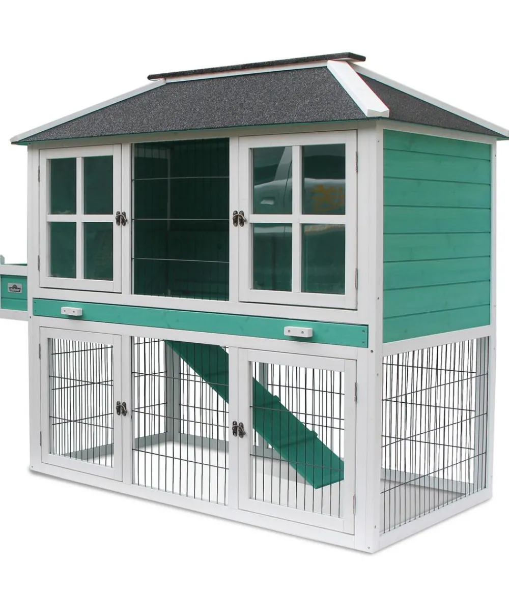 Dehner Lieblinge Kaninchenstall & Hasenstall > Nagerheim Palazzo, ca. B145/H121/T72 cm