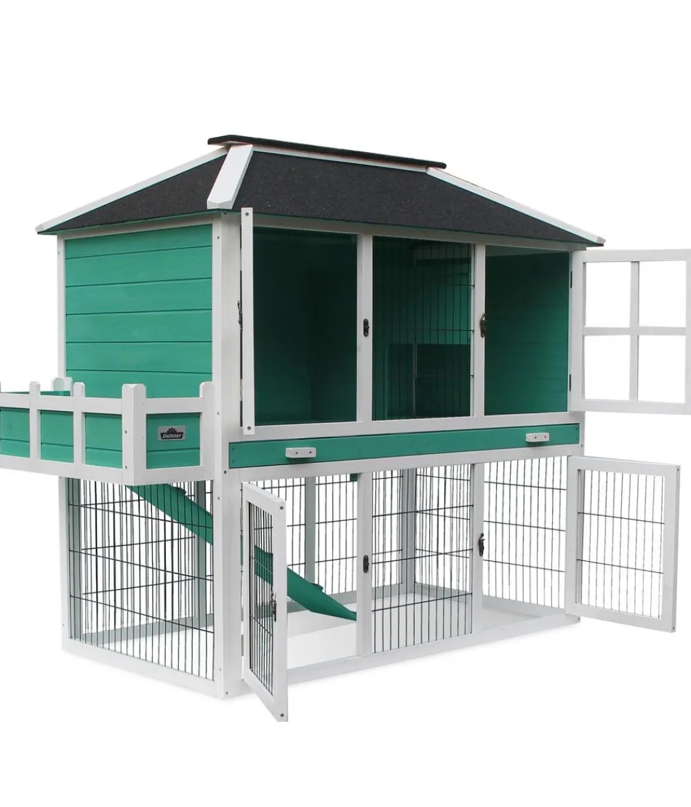 Dehner Lieblinge Kaninchenstall & Hasenstall > Nagerheim Palazzo, ca. B145/H121/T72 cm