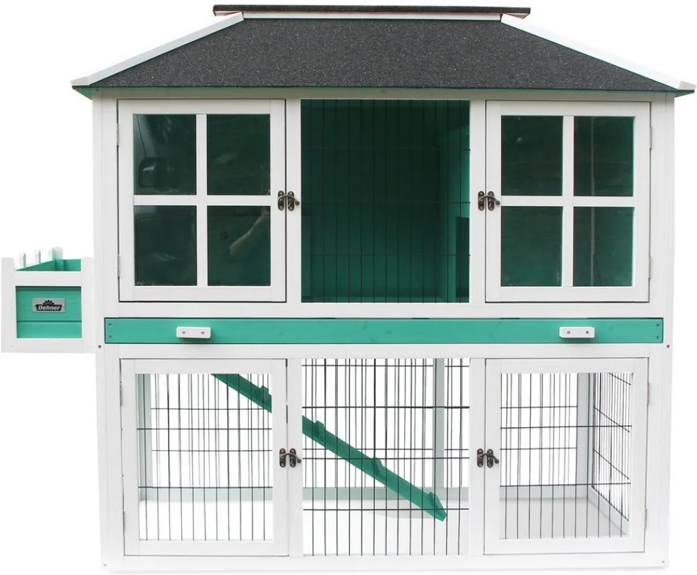Dehner Lieblinge Kaninchenstall & Hasenstall > Nagerheim Palazzo, ca. B145/H121/T72 cm