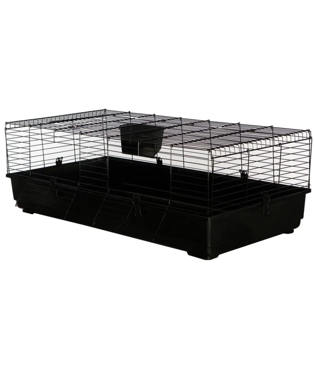 Dehner Lieblinge Nagerkäfige - Nagerheim Peppy, ca. B140/H47/T69 cm Dunkelgrau
