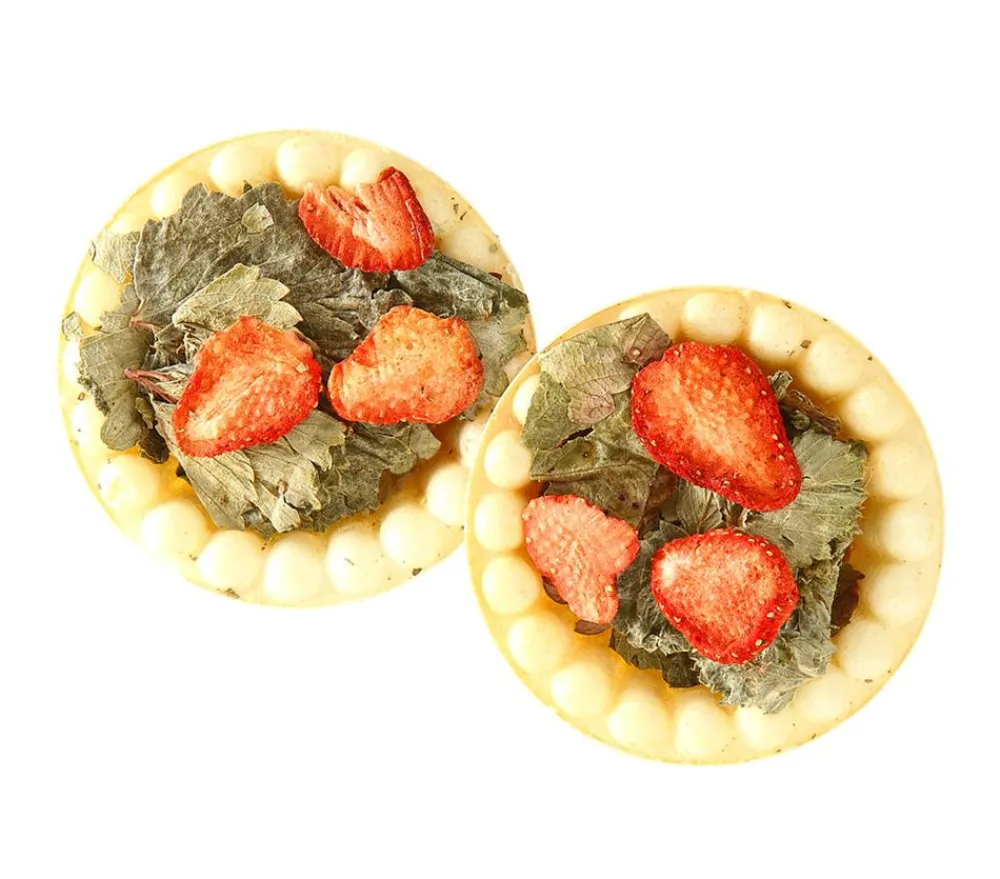 Dehner Lieblinge Nagersnacks > Nagersnack Erdbeer-Körbchen, 15 g