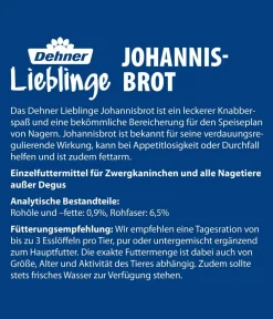 Dehner Lieblinge Nagersnacks - Nagersnack Johannisbrot, 200 g