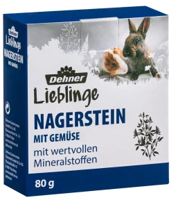 Dehner Lieblinge Nahrungsergänzung Kleintiere > Nagerstein mit Gemüse, 80 g