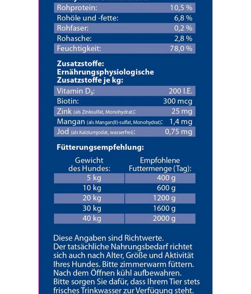 Dehner Lieblinge Nassfutter Hund > Nassfutter für Hunde Adult