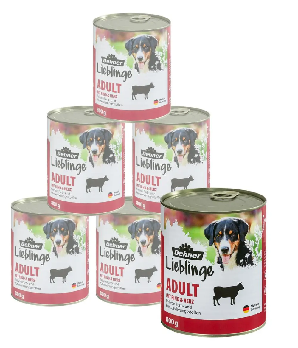Dehner Lieblinge Nassfutter für Hunde Adult Best