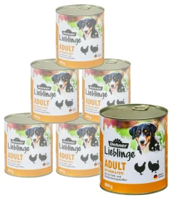 Dehner Lieblinge Nassfutter für Hunde Adult New