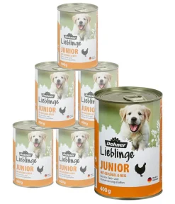 Dehner Lieblinge Nassfutter Hund > Nassfutter für Hunde Junior, Geflügel & Reis