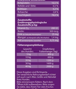 Dehner Lieblinge Nassfutter für Hunde Senior, Geflügel & Lamm, /800 g Discount