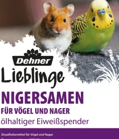 Dehner Lieblinge Kleintierfutter|Vogelfutter & Snacks - Nigersamen, 1 kg