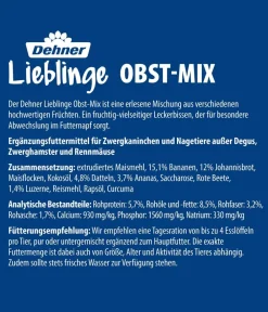 Dehner Lieblinge Obst-Mix, 200 g Hot