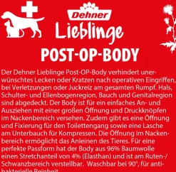 Dehner Lieblinge Mehr Hundezubehör|Hundepflege & Hygiene - Pot-OP-Body, Schwarz