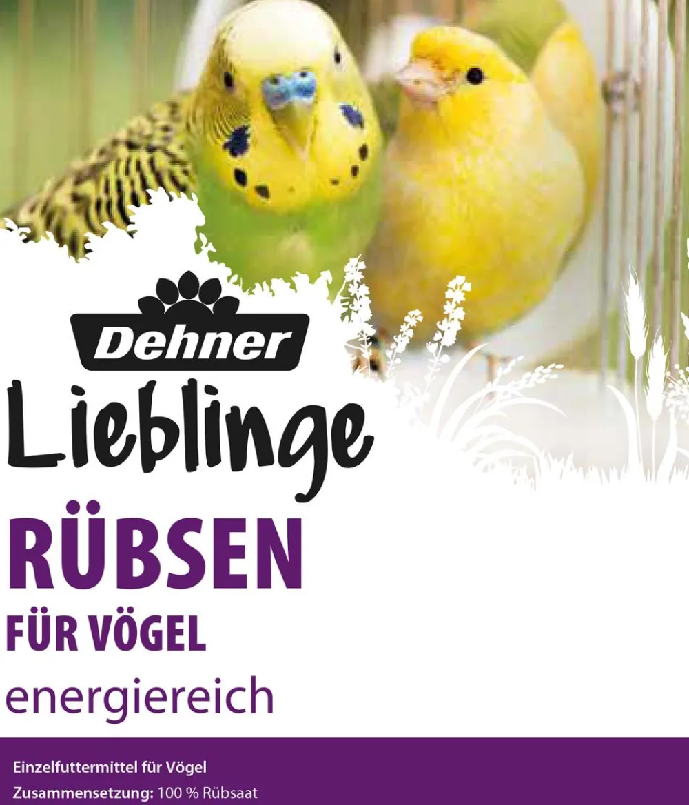 Dehner Lieblinge Vogelfutter & Snacks > Rübsen, 1 kg