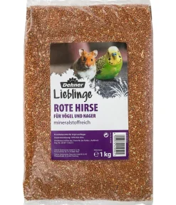 Dehner Lieblinge Kleintierfutter|Vogelfutter & Snacks > Rote Hirse, 1 kg