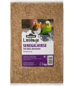 Dehner Lieblinge Kleintierfutter|Vogelfutter & Snacks > Senegalhirse, 1 kg