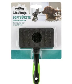 Dehner Lieblinge Katzenpflege|Hundepflege & Hygiene - Softbürste, selbstreinigend
