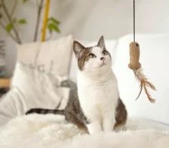 Dehner Lieblinge Katzenspielzeug > Spielangel Fish