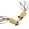 Dehner Lieblinge Katzenspielzeug - Spielmaus Natural, 2er-Set
