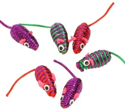 Dehner Lieblinge Spielmäuse Crazy Crew, 6er-Set New