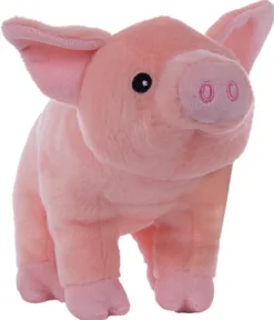 Dehner Lieblinge Spielzeug - Stofftier Schwein, ca. B24/H15 cm Rosa