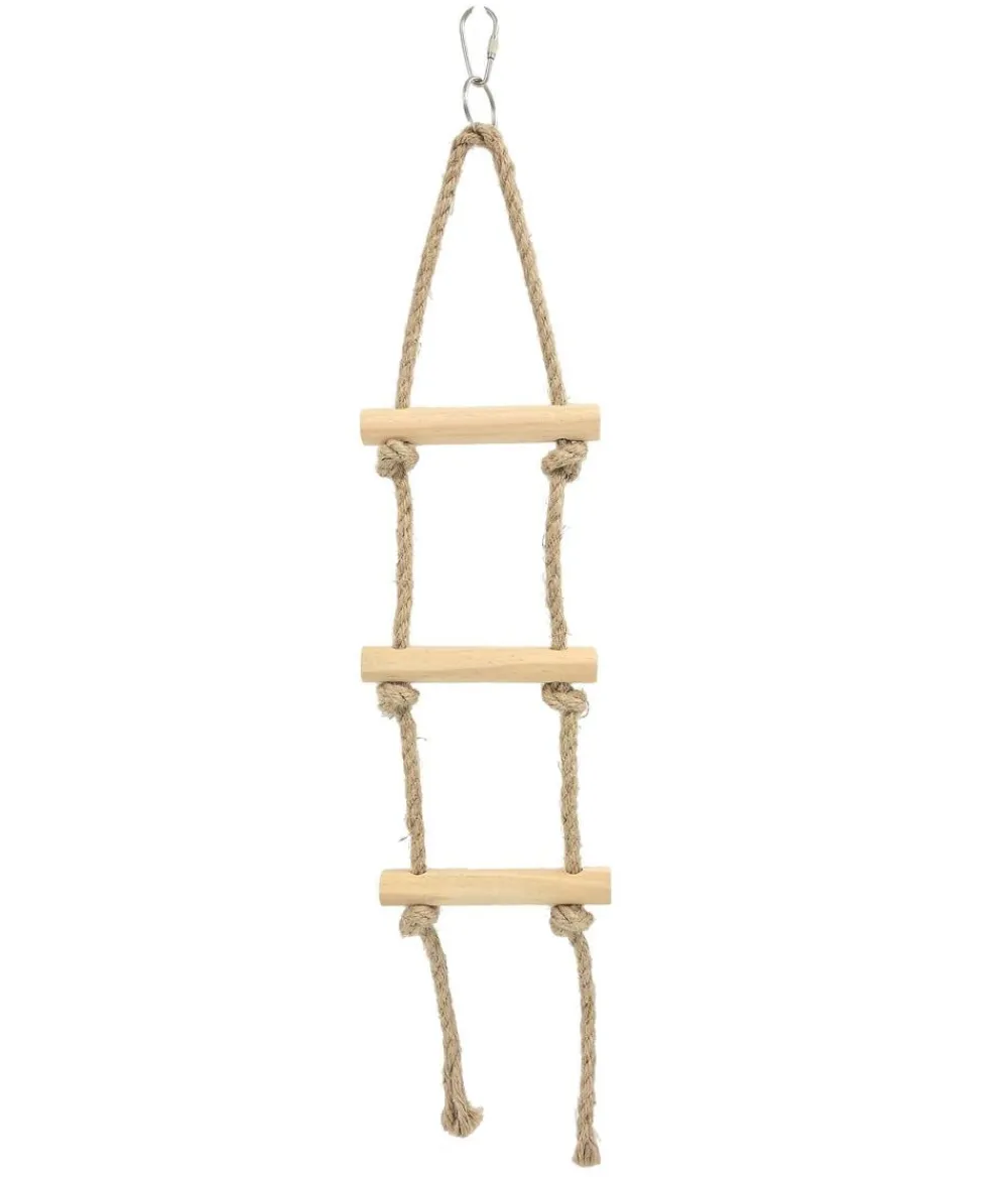 Dehner Lieblinge Mehr Vogelzubehör - Strickleiter Tricky, ca. B12/H56/T1,8 cm Natur