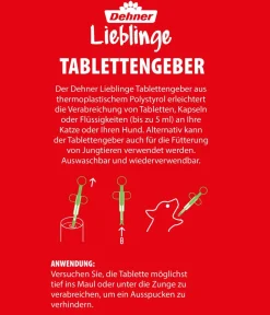 Dehner Lieblinge Katzenpflege|Artikel Zur Nachsorge > Tablettengeber für Haustiere