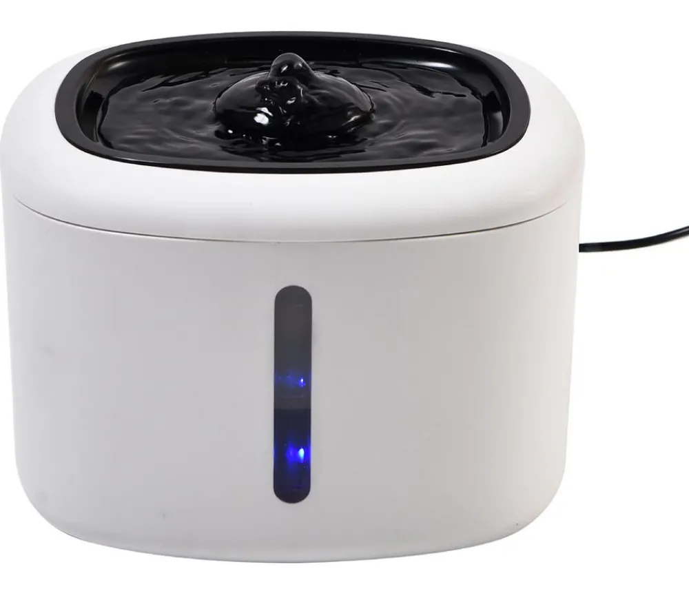 Dehner Lieblinge Trinkbrunnen USB, , 2,5 l Weiß Clearance