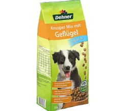 Dehner Lieblinge Trockenfutter Hund > Trockenfutter für Hunde Knusper Mix Junior, Geflügel