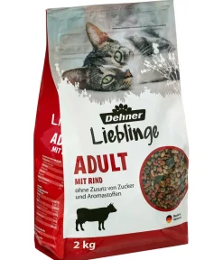 Dehner Lieblinge Trockenfutter für Katzen Adult, 2 kg Best