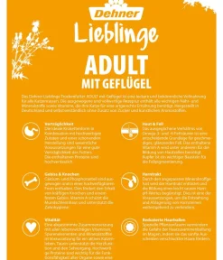 Dehner Lieblinge Trockenfutter Katze - Trockenfutter für Katzen Adult, 2 kg