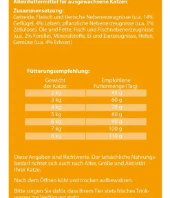 Dehner Lieblinge Trockenfutter Katze - Trockenfutter für Katzen Adult, 2 kg