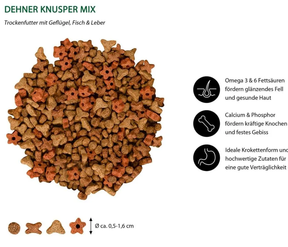 Dehner Lieblinge Trockenfutter für Katzen Knusper Mix Kitten, 400 g Online