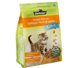 Dehner Lieblinge Trockenfutter für Katzen Knusper Mix Kitten, 400 g Online