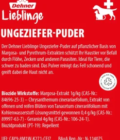 Dehner Lieblinge Ungeziefer-Puder, 150 g Discount