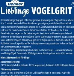 Dehner Lieblinge Vogelgrit, 500 g Best