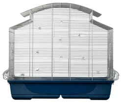 Dehner Lieblinge Vogelkäfige & Volieren - Vogelkäfig Phoenix 80, ca. B79/H73/T45 cm Dunkelblau