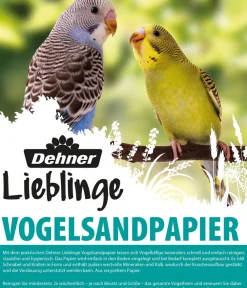 Dehner Lieblinge Vogelstreu & Pflege > Vogelsandpapier, ca. B25/T40 cm, 8 Stk.