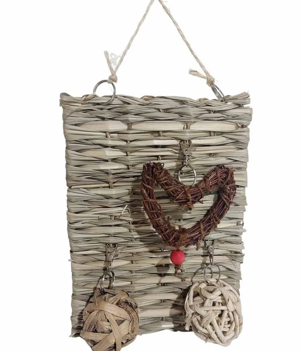 Dehner Lieblinge Vogelspielzeug Malte, ca. B20/H26/T7 cm Natur New