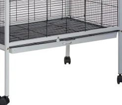 Dehner Lieblinge Vogelvoliere Hammer Blow, ca. B90/H176/T60 cm Grau Best