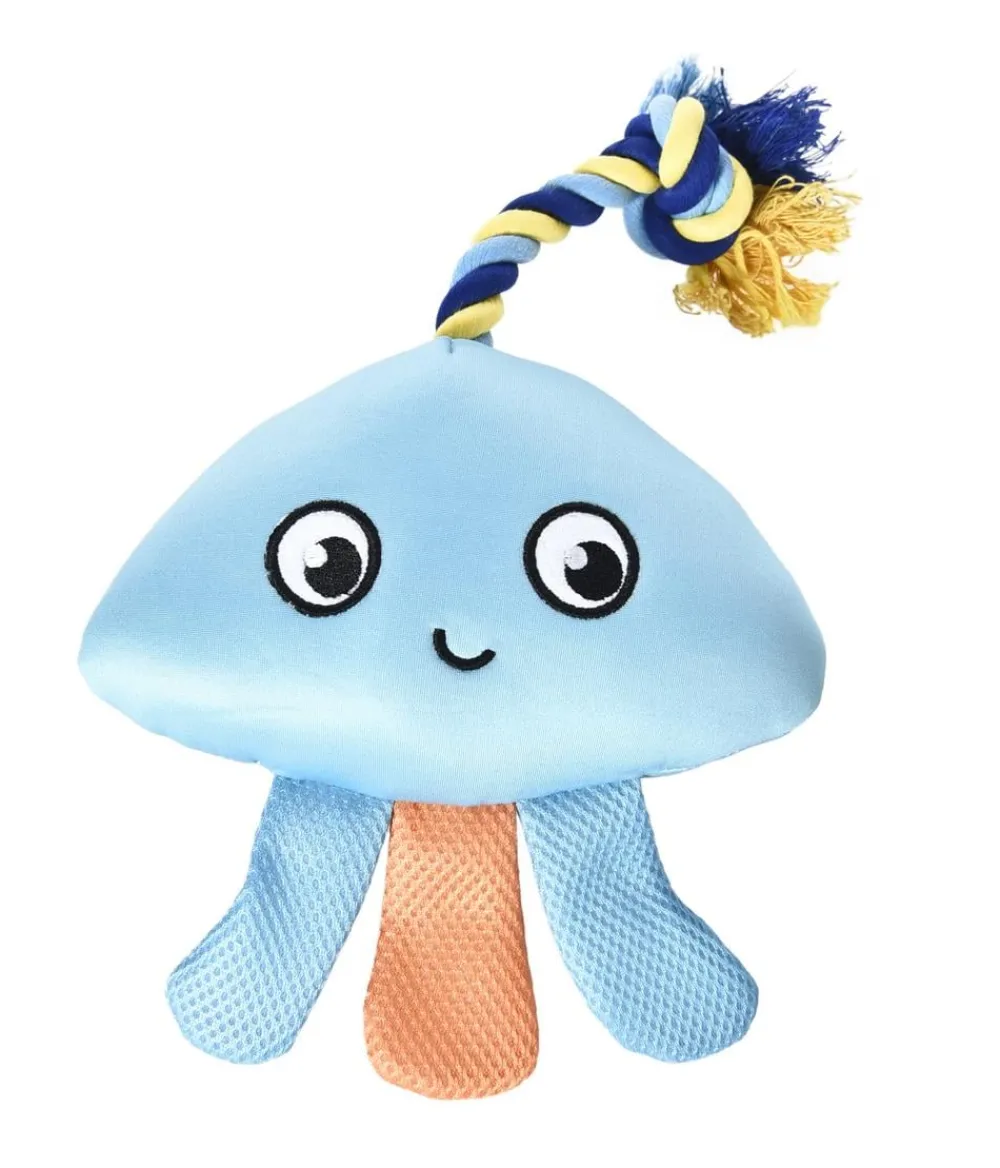 Dehner Lieblinge Hundespielzeug - Wasserspielzeug Medusa, ca. B18,5/H33/T7 cm Blau