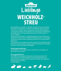 Dehner Lieblinge Terrarium Zubehör|Vogelstreu & Pflege > Weichholz-Streu