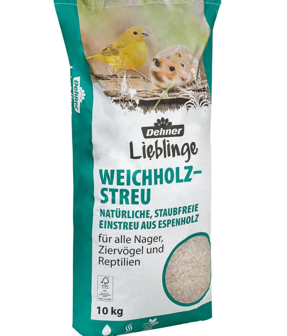 Dehner Lieblinge Terrarium Zubehör|Vogelstreu & Pflege > Weichholz-Streu