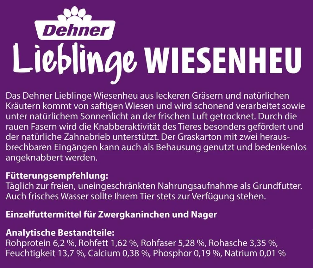 Dehner Lieblinge Wiesenheubox, 1 kg Online